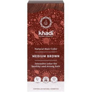tinte vegetal castano medio khadi 100 gramos