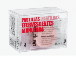 Pastillas efervescentes manicura de DELIPLUS