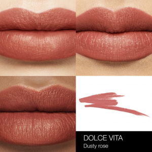 Mi colección de labiales NUDE 3 Velvet Matte Lip Pencil de NARS Dolce Vita