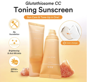 Glutathiosome CC sunscreen